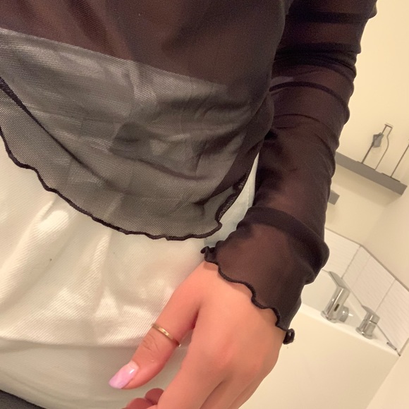 Mesh long sleeves - Picture 2 of 2